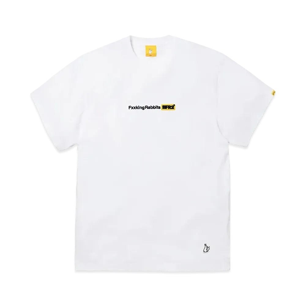 FR2 Fxxking Rabbits Logo T-shirt "White"