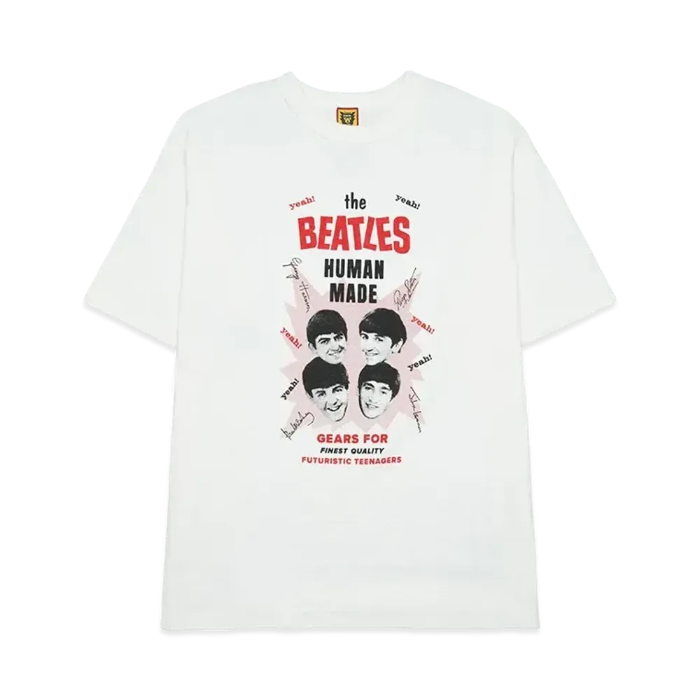 HUMAN MADE T-SHIRT BEATLES "White"