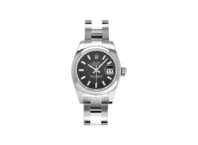 ROLEX Lady-Datejust "Black/Stainless Steel"