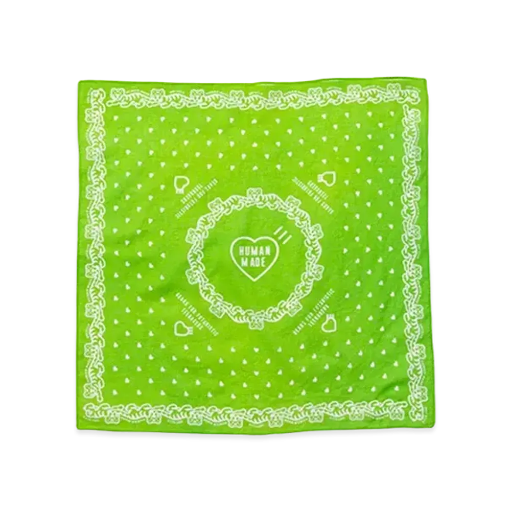 HUMAN MADE BANDANA #1 "Green"