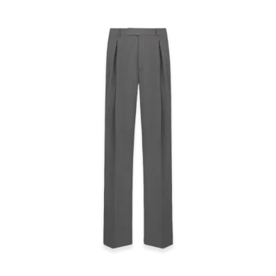 Dior Virgin Wool Loose Pants "Gray"