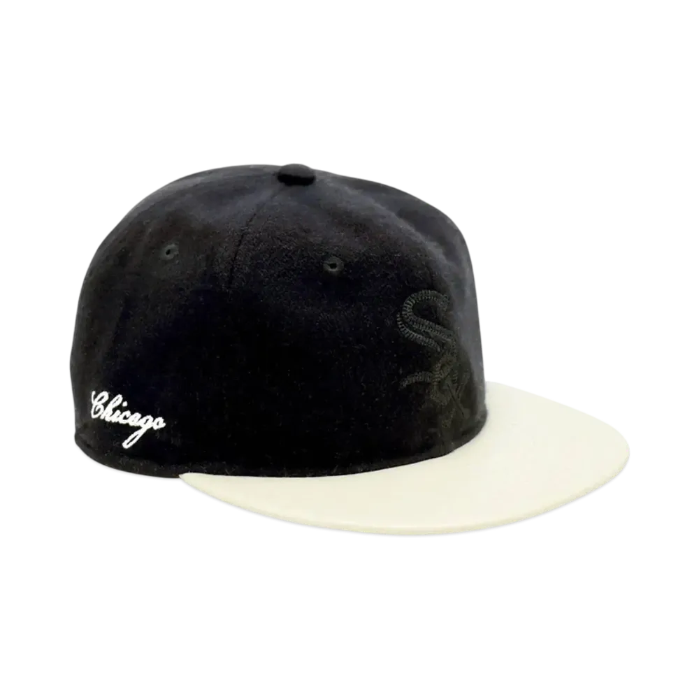 NEW ERA x THE CAP RC 59Fifty 'THE VINTAGE 2.0' Chicago White Sox "Black"