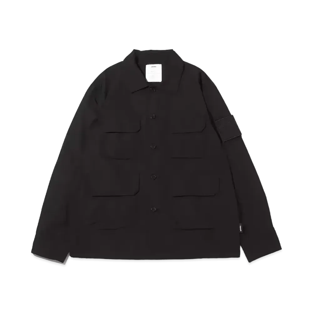 atmos Nylon Field Shirts "Black"