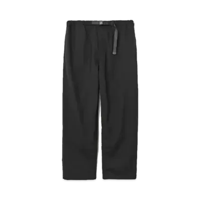 24SS ENNOY Wool Blend Rip Stop Easy Pants "Black" SS24BRENPT04LP
