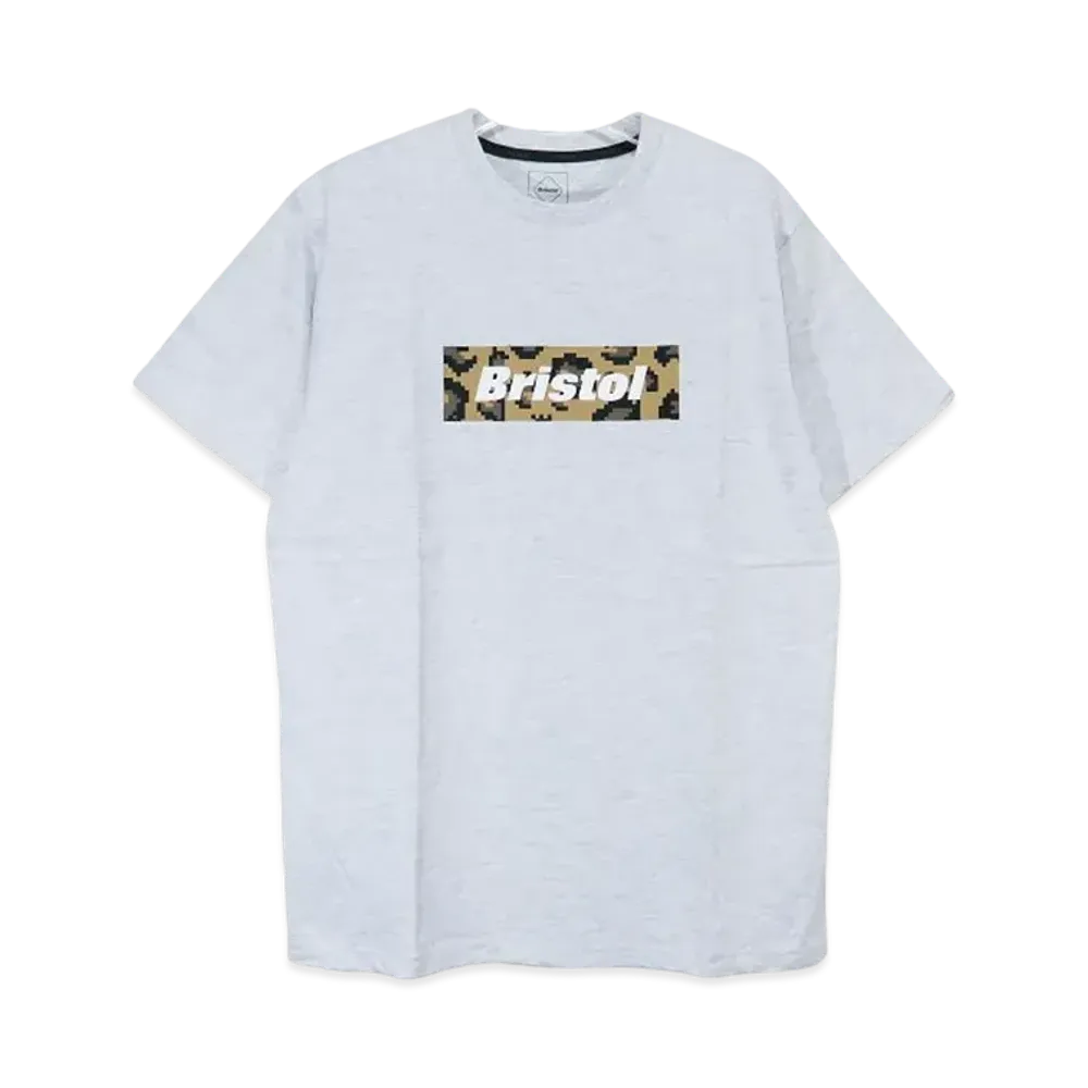 F.C.Real Bristol 23SS Box Logo Tee "Grey"