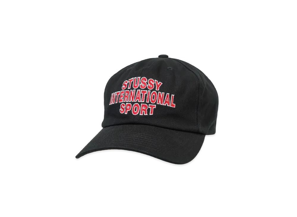 Stussy Mid-Depth International Sport Strapback "Black" 1311182
