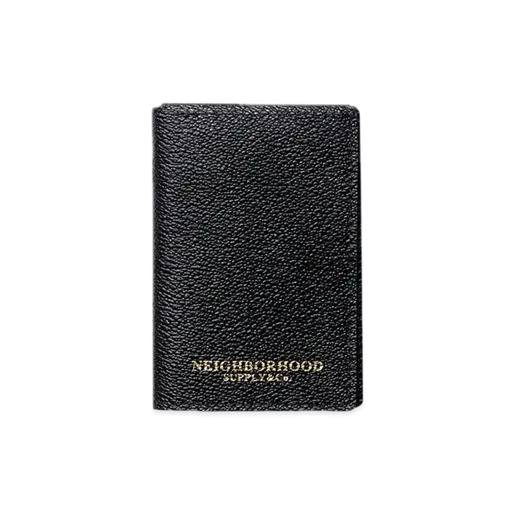 NEIGHBORHOOD Coated Card Case "Black"