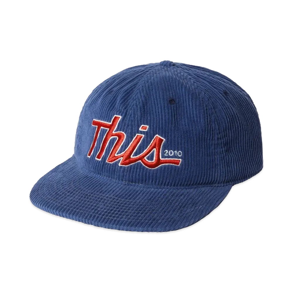 thisisneverthat Corduroy Cap "Blue"