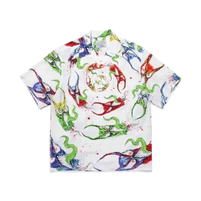 WACKO MARIA NECKFACE / HAWAIIAN SHIRT "White"