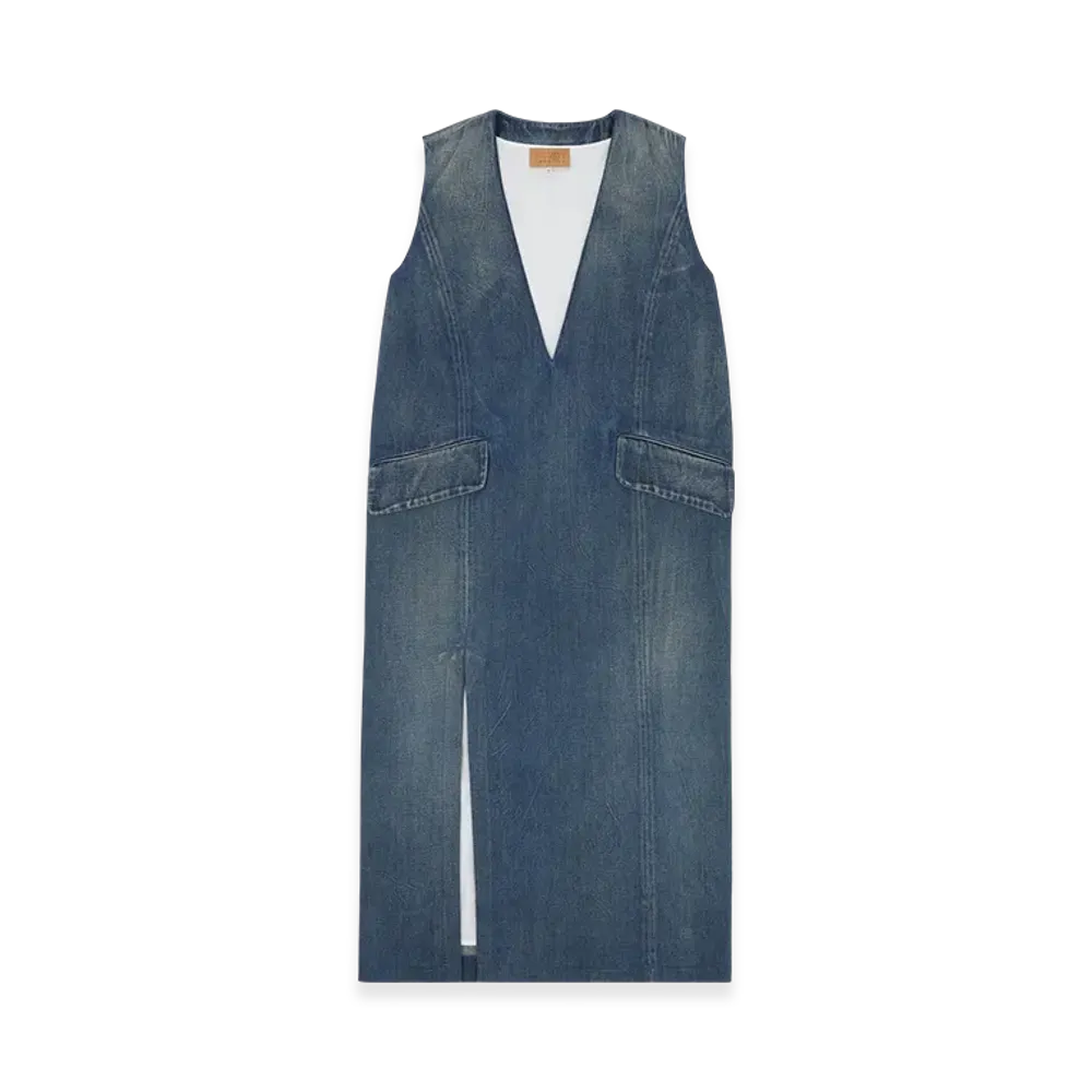 MM6 Maison Margiela Women's Maxi Dresses "Blue"
