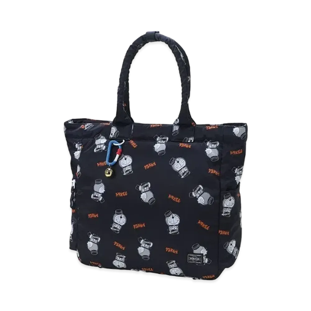 PORTER x Doraemon Tote Bag "Navy"
