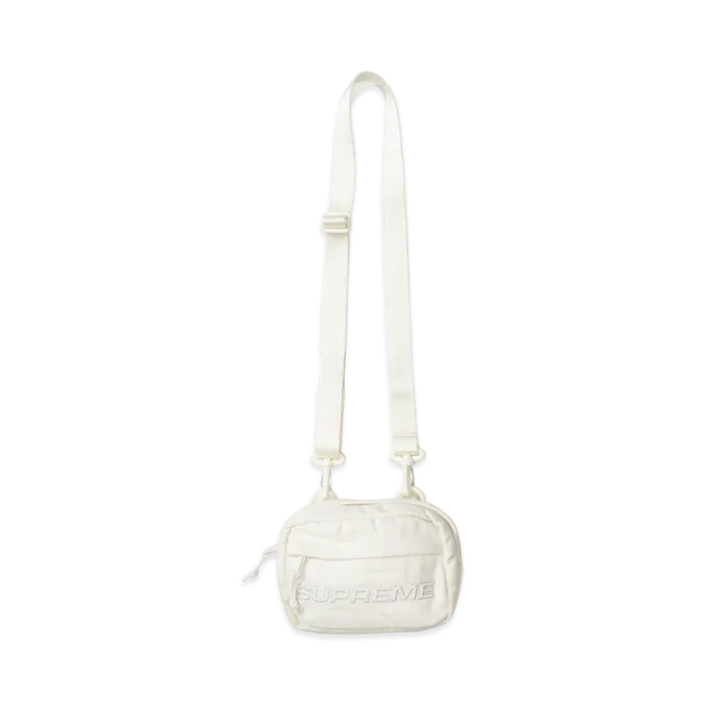 Supreme Denim Mini Shoulder Bag "White"
