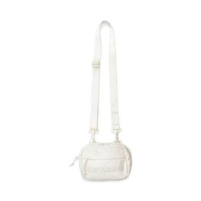 Supreme Denim Mini Shoulder Bag "White"