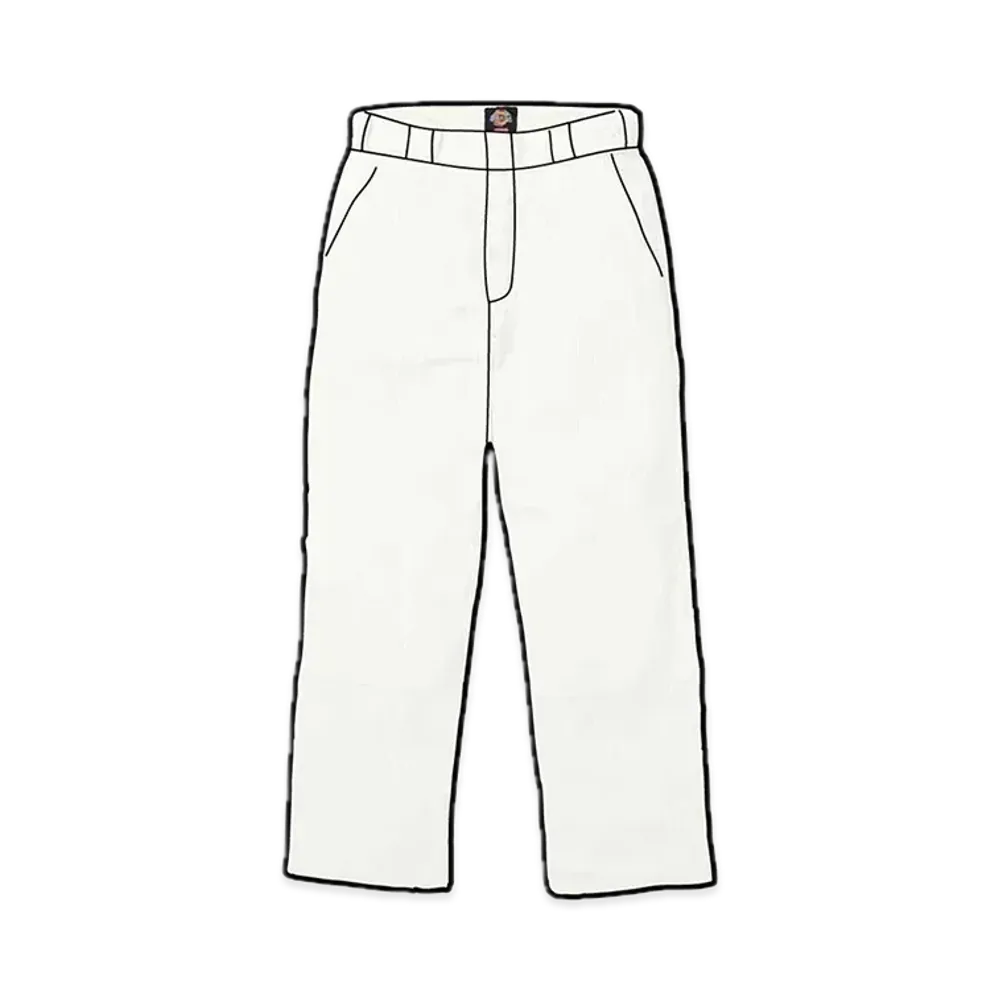 Supreme x Dickies Double Knee Corduroy Work Pant "White"