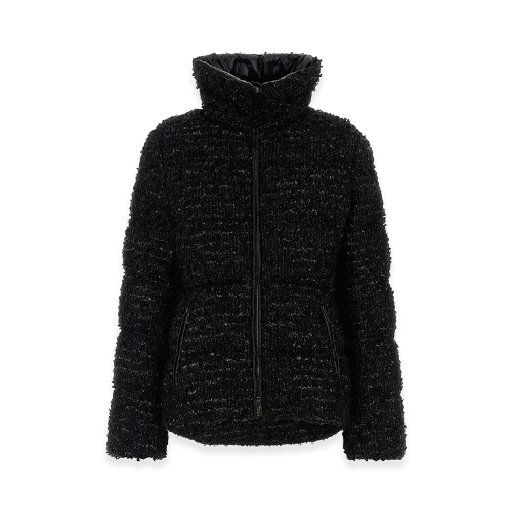 MONCLER Women's Boucle Urbel Down Jacket "Black"