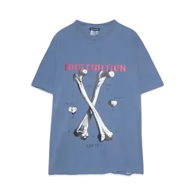 DUSTNATION BONE S/S TEE "BLUE"