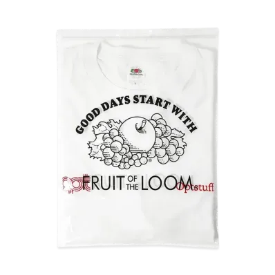 Optstuff x FRUIT OF THE LOOM Pack Tee "White/Red"