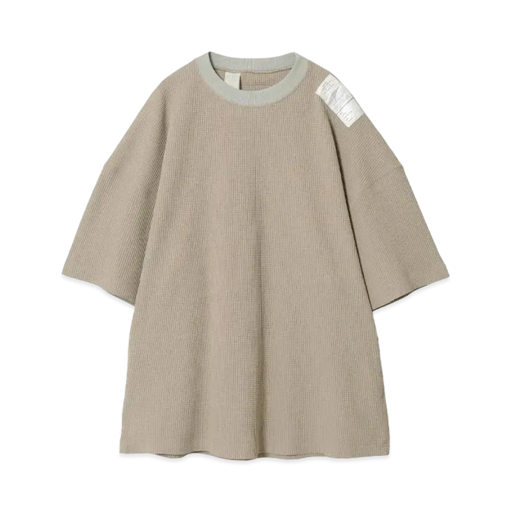 エヌハリウッド T-シャツ "ベージュ"