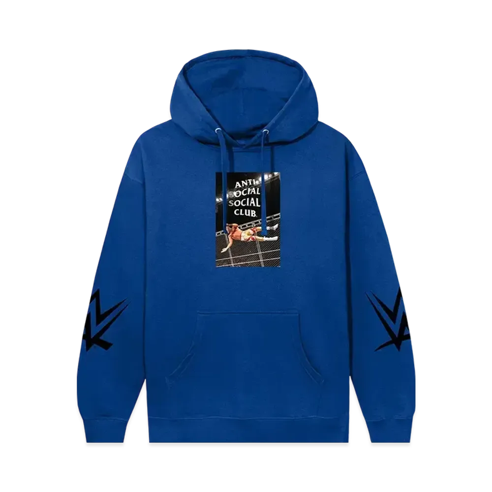 ANTI SOCIAL SOCIAL CLUB x WWE American Nightmare Hoodie "Royal"