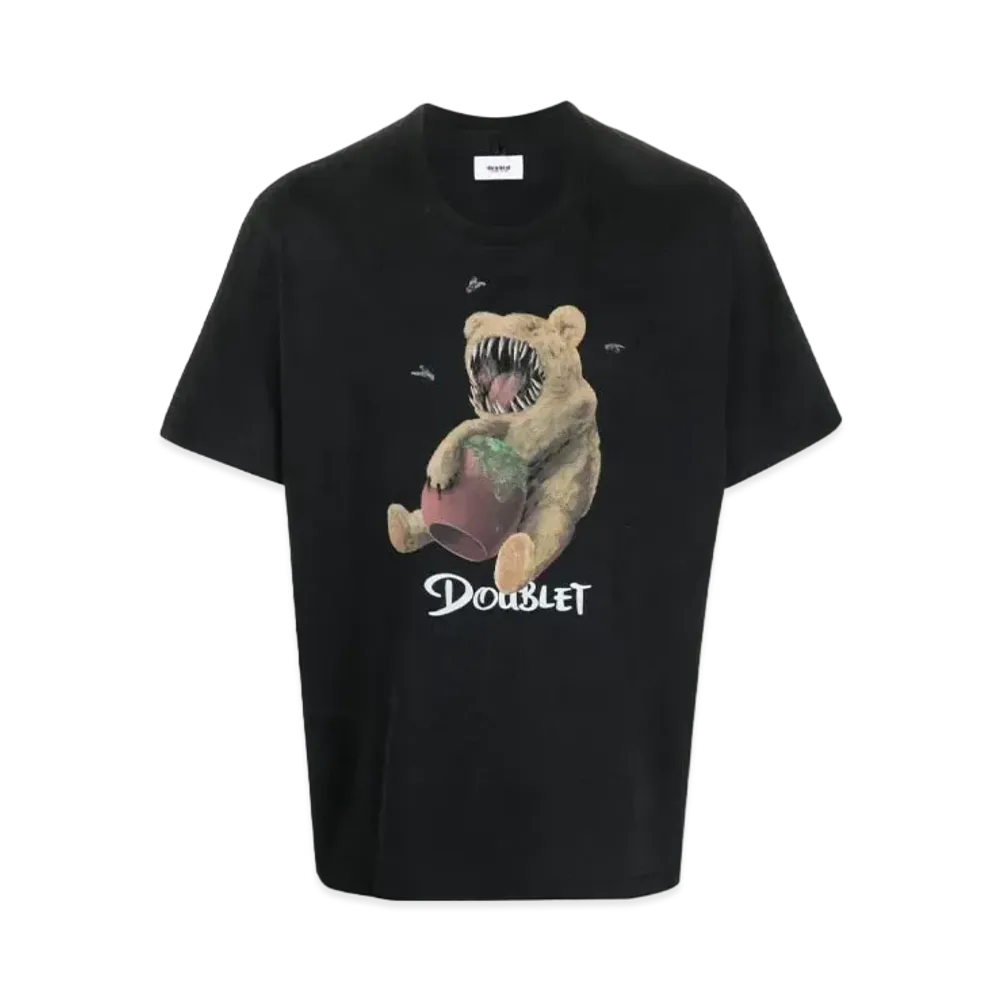 doublet Graphic T-shirt "Black"