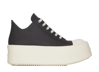 Rick Owens DRKSHDW Women's Mega Bumper Low Sneaks "Black/Milk"