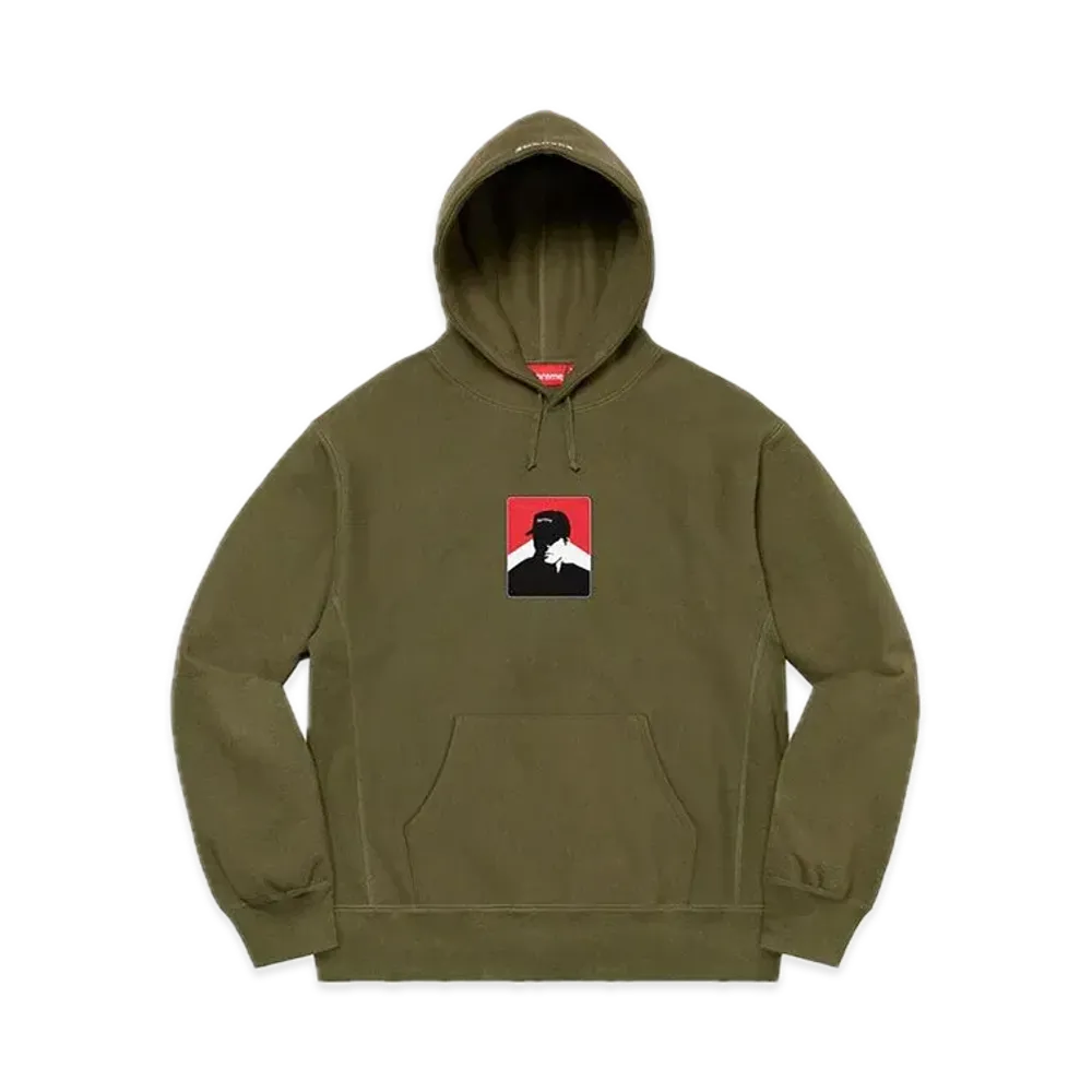 Supreme Portrait Hooded Sweatshirt "Dark Olive"