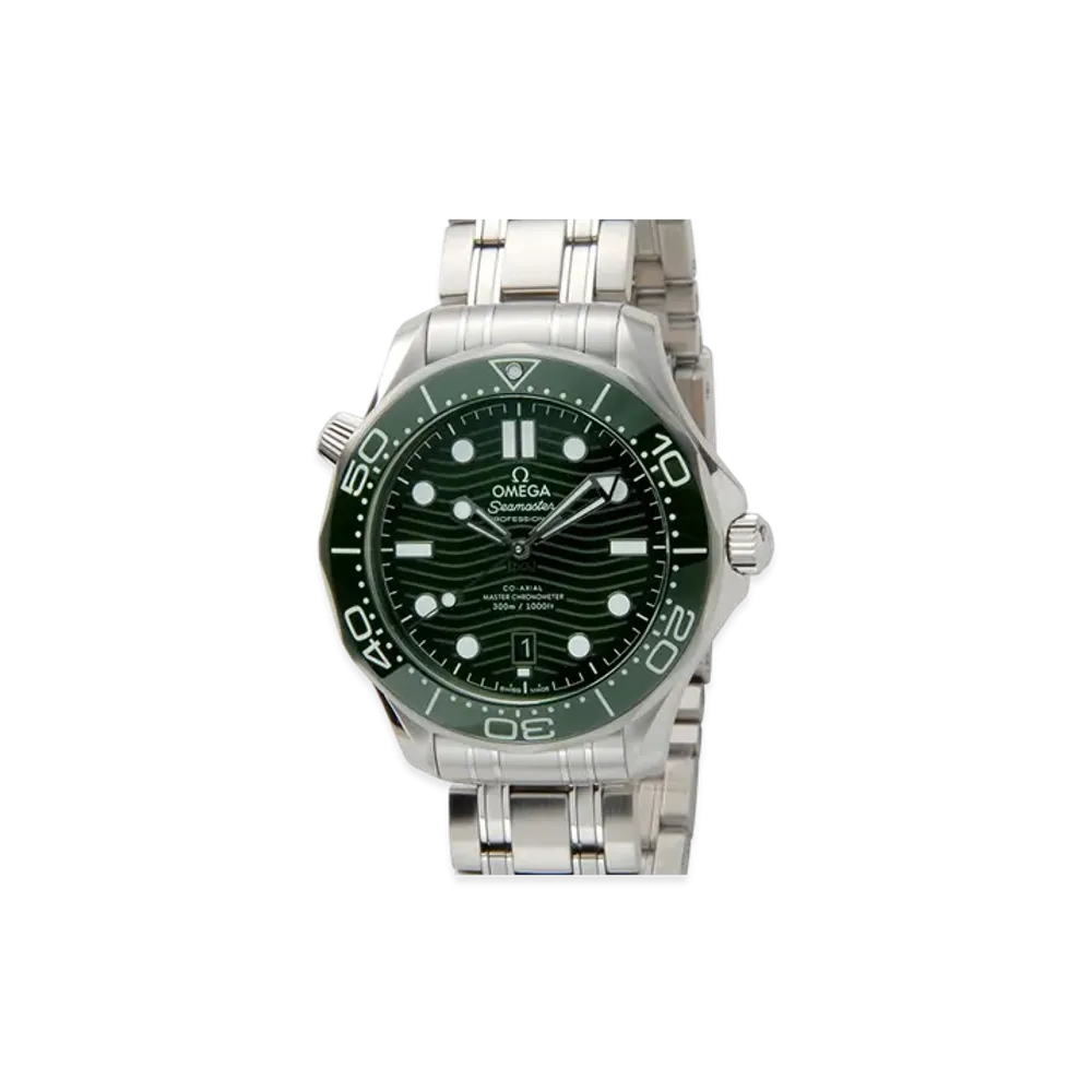 OMEGA Seamaster Diver 300M Co-Axial Master Chronometer "Stainless Steel/Ceramic/Green"