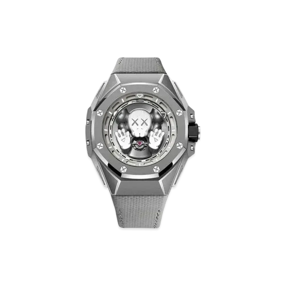 KAWS x Audemars Piguet Royal Oak Concept Tourbillon Companion 43mm "Titanium/Light Grey" 26656TI.GG.D019VE.01