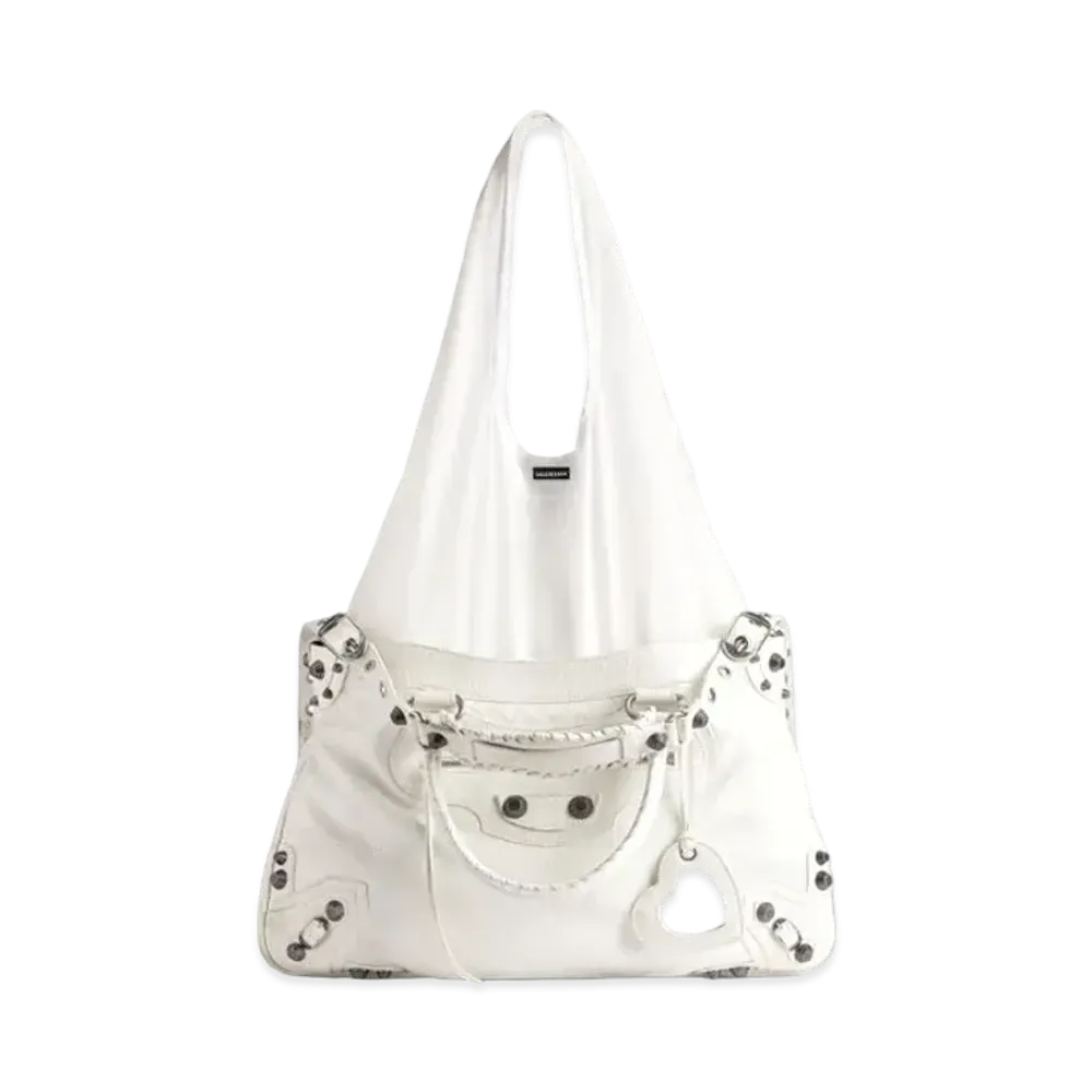 BALENCIAGA Le Cagole Tote XL Plus "White"