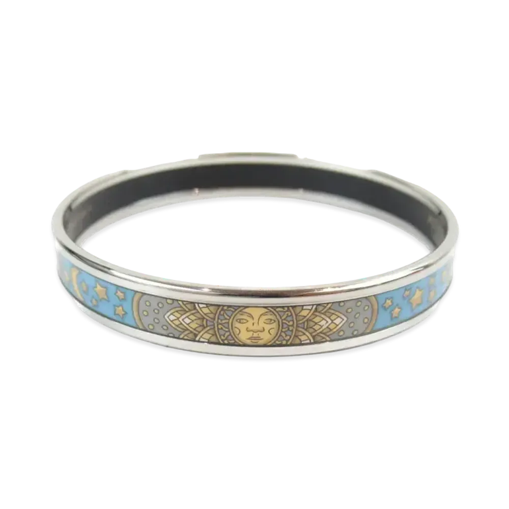 HERMES Email PM Bangle Bracelet "Multicolor"