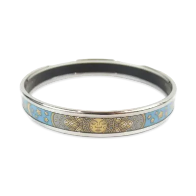 HERMES Email PM Bangle Bracelet "Multicolor"