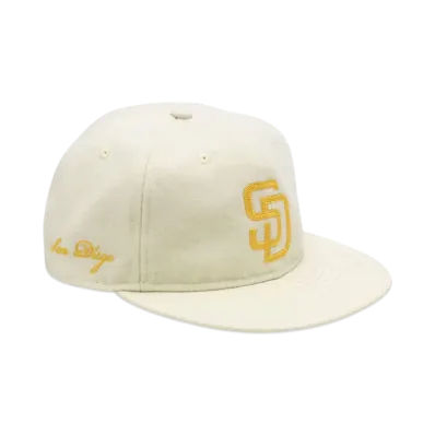 NEW ERA x THE CAP RC 59Fifty 'THE VINTAGE 2.0' San Diego Padres "White"
