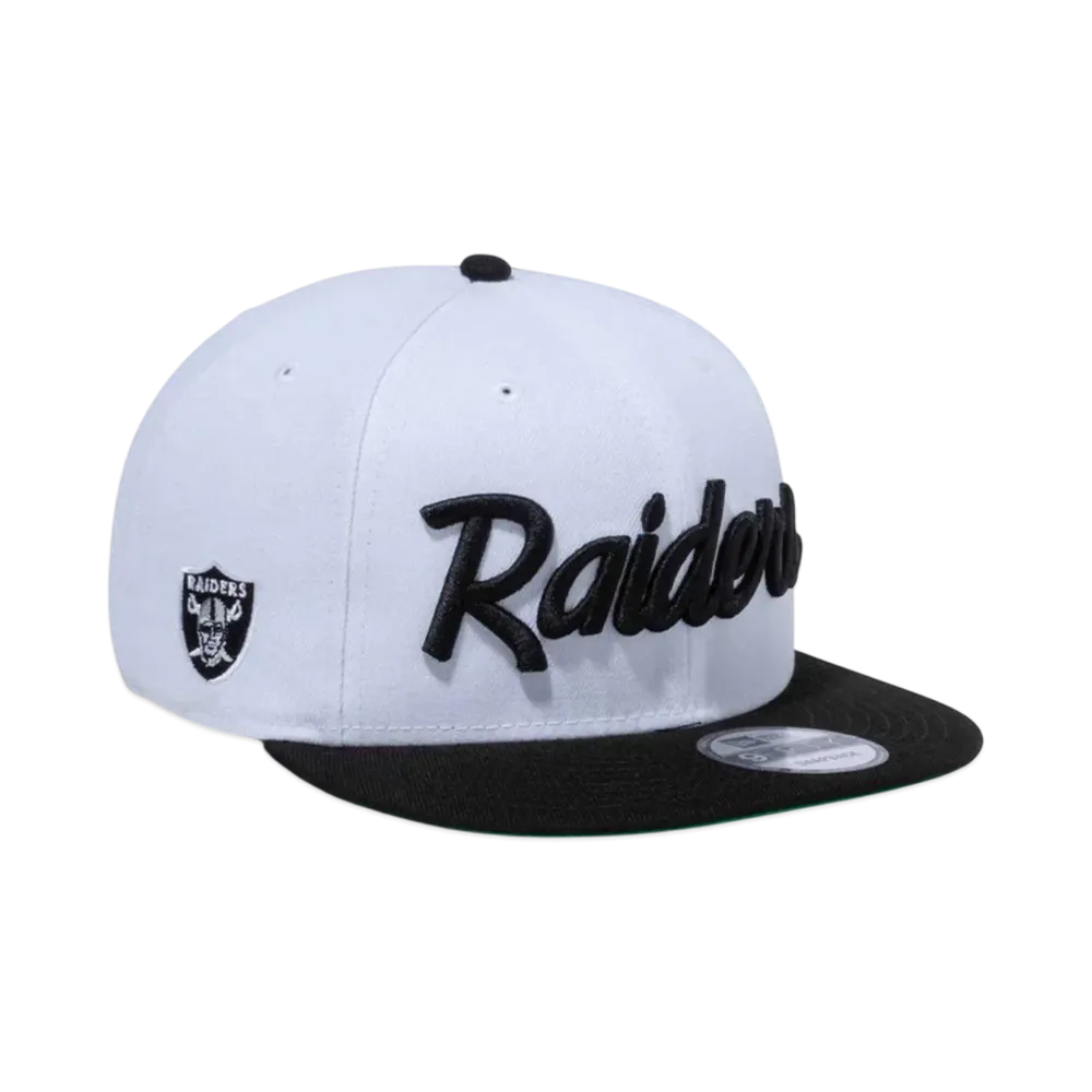 NEW ERA 9Fifty Las Vegas Raiders "White/Black"