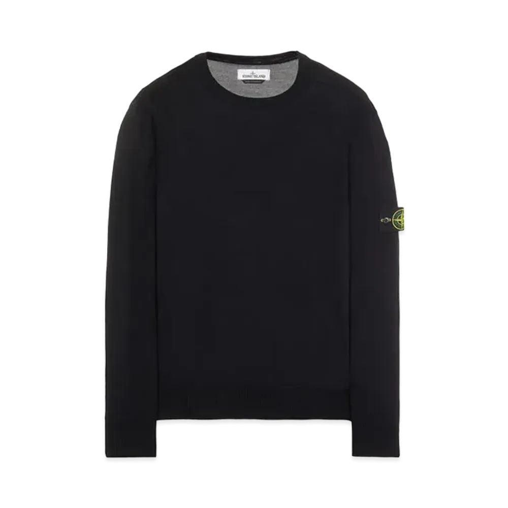 Stone Island 526C4 LIGHT PURE WOOL "Black"