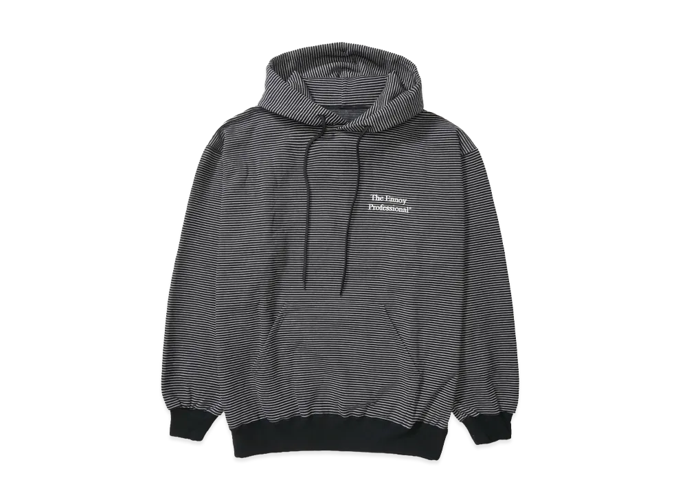 ENNOY Border Hoodie Sweat "Black"