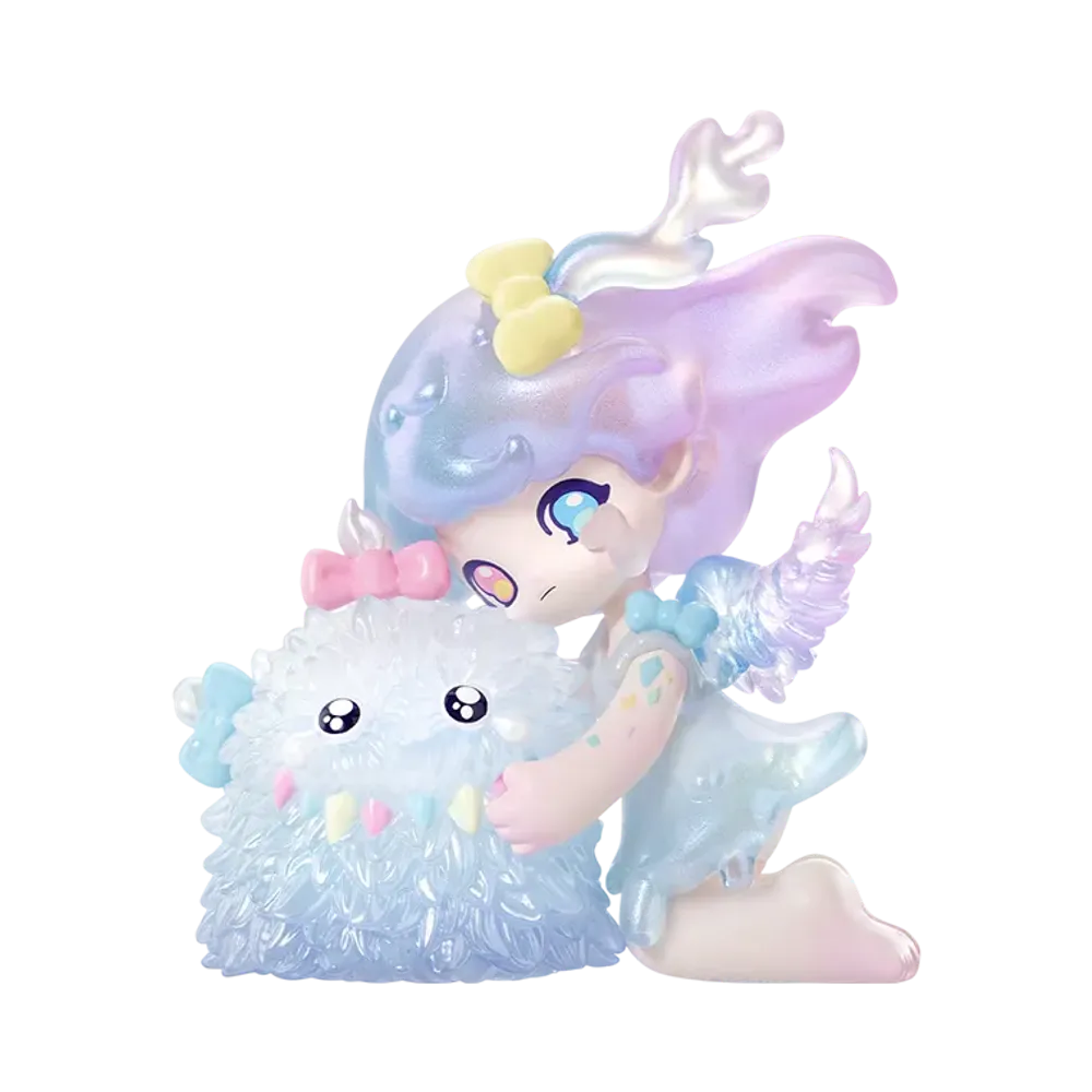 POP MART Azura x INSTINCTOY Snuggle with Bowy Fluffy Figure
