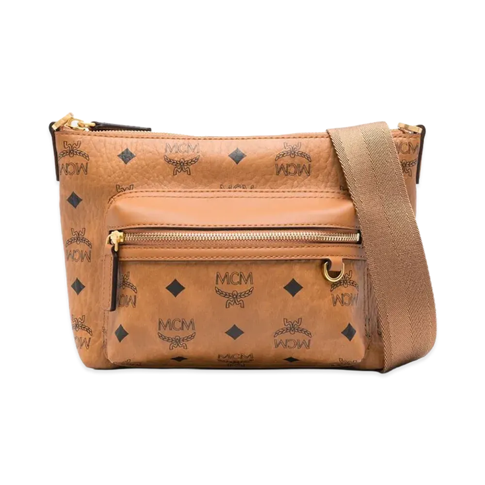 MCM Women's 'Viestos' Small Crossbody Bag "Brown"