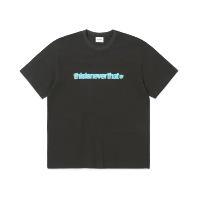 thisisneverthat Cracked T-Logo Tee "Off Black"