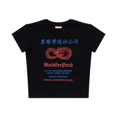 BlackEyePatch Chinatown Store Baby Tee "Black"