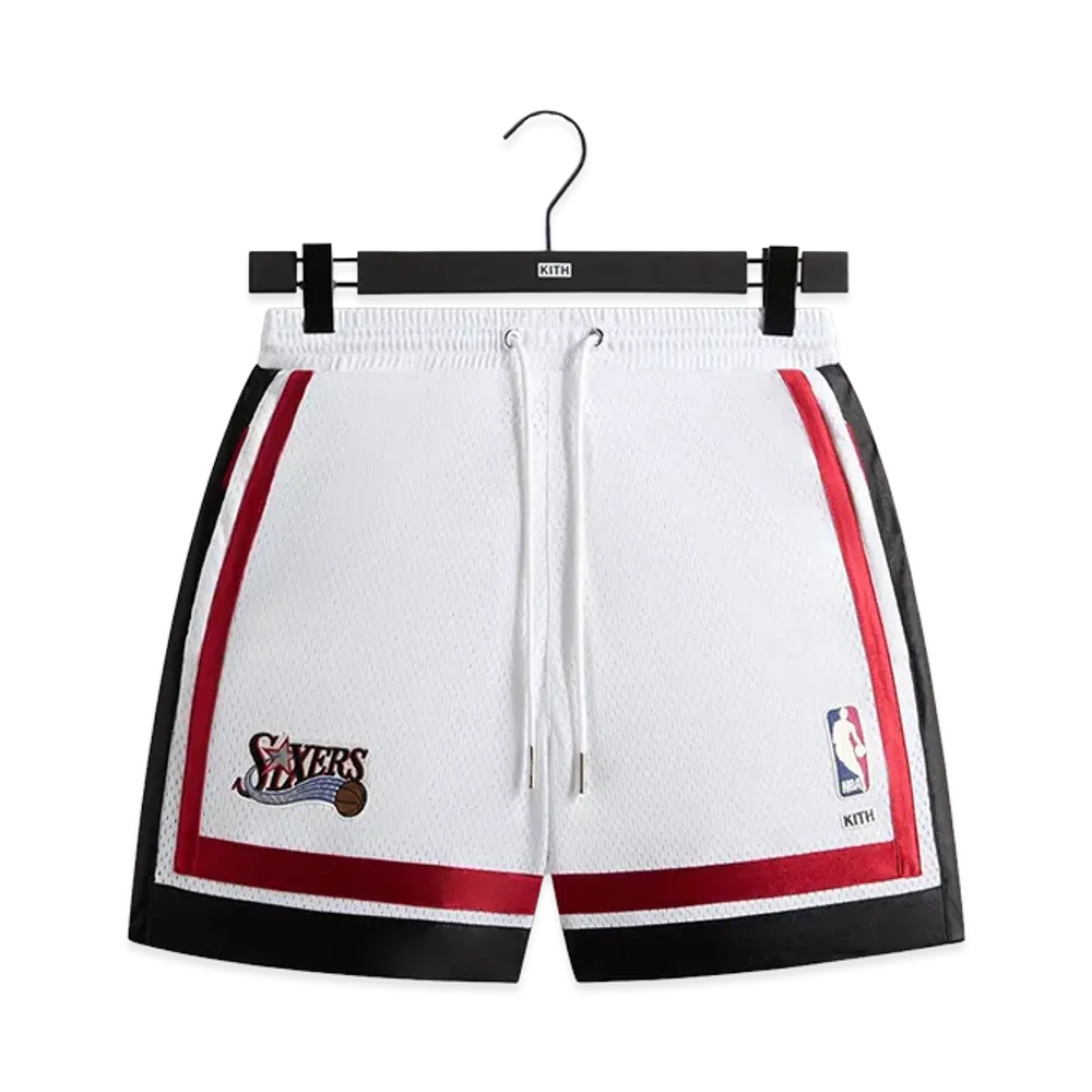 Kith x NBA All-Star Philadelphia 76ers Short "White"