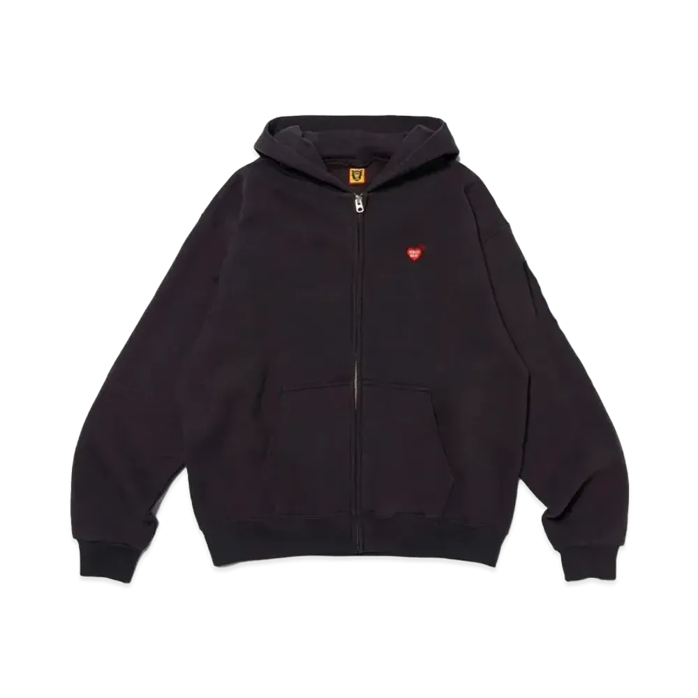 HUMAN MADE Zip Up Hoodie (24AW) "Black"