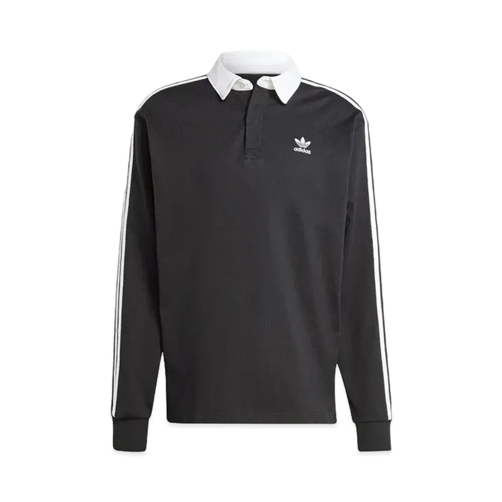 adidas Adicolor Rugby Polo Shirt "Black"