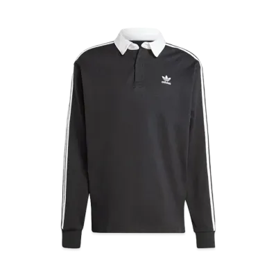 adidas Adicolor Rugby Polo Shirt "Black"