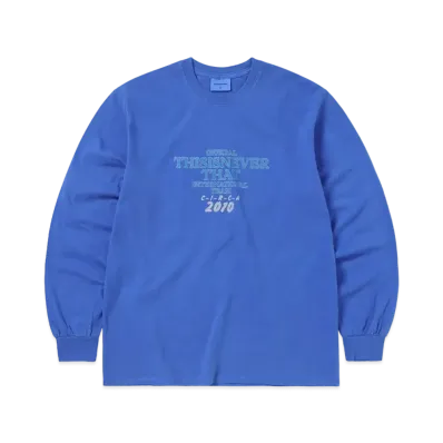 thisisneverthat Meteor L/S Tee "Blue"