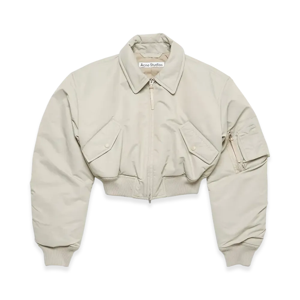 Acne Studios Bomber Jacket "Fog grey"