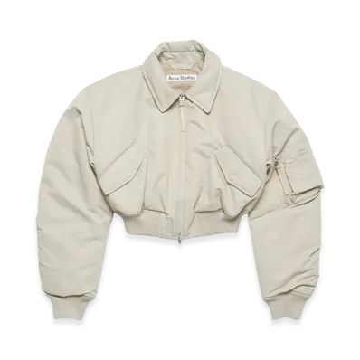 Acne Studios Bomber Jacket "Fog grey"