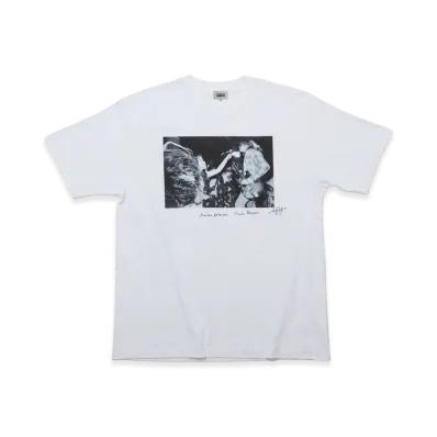 GDC x Charles Peterson x NIRVANA Raji's Finger Point Tee "White"
