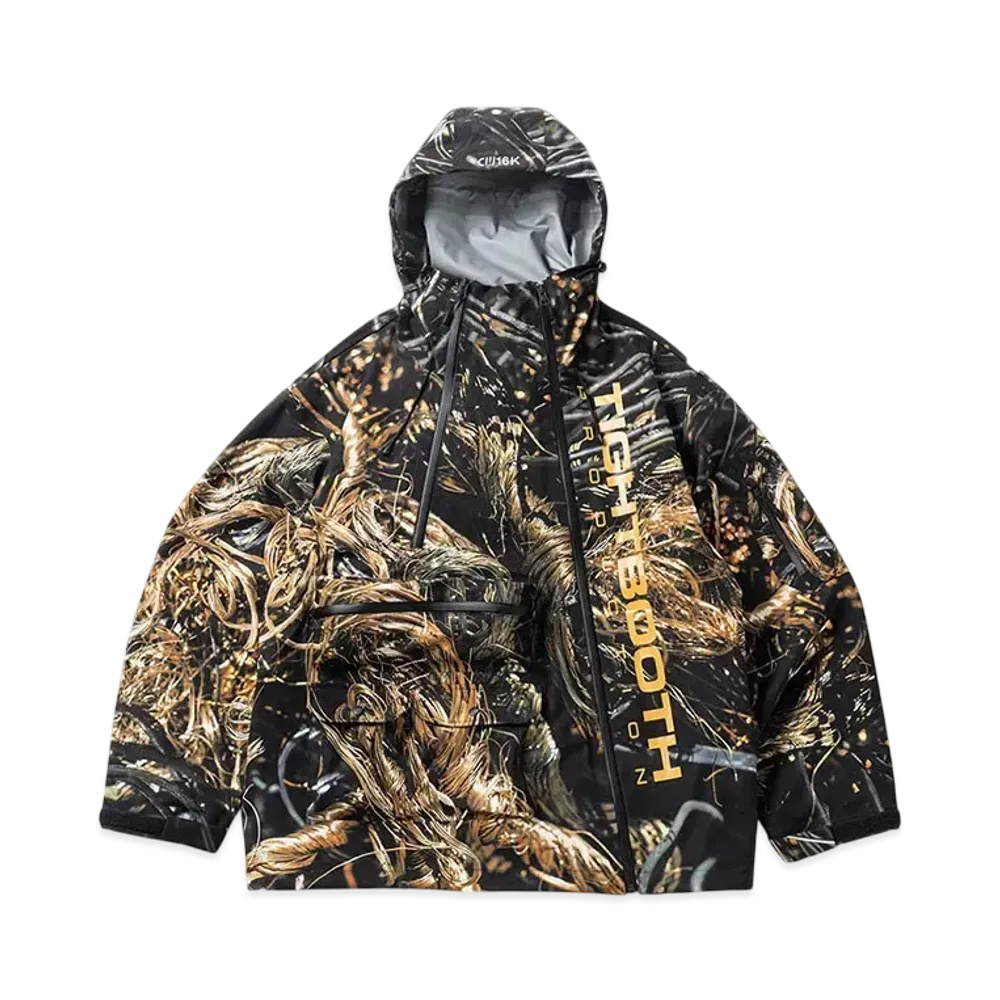 TIGHTBOOTH 3 Layer Mountain Parka "Wire camo"