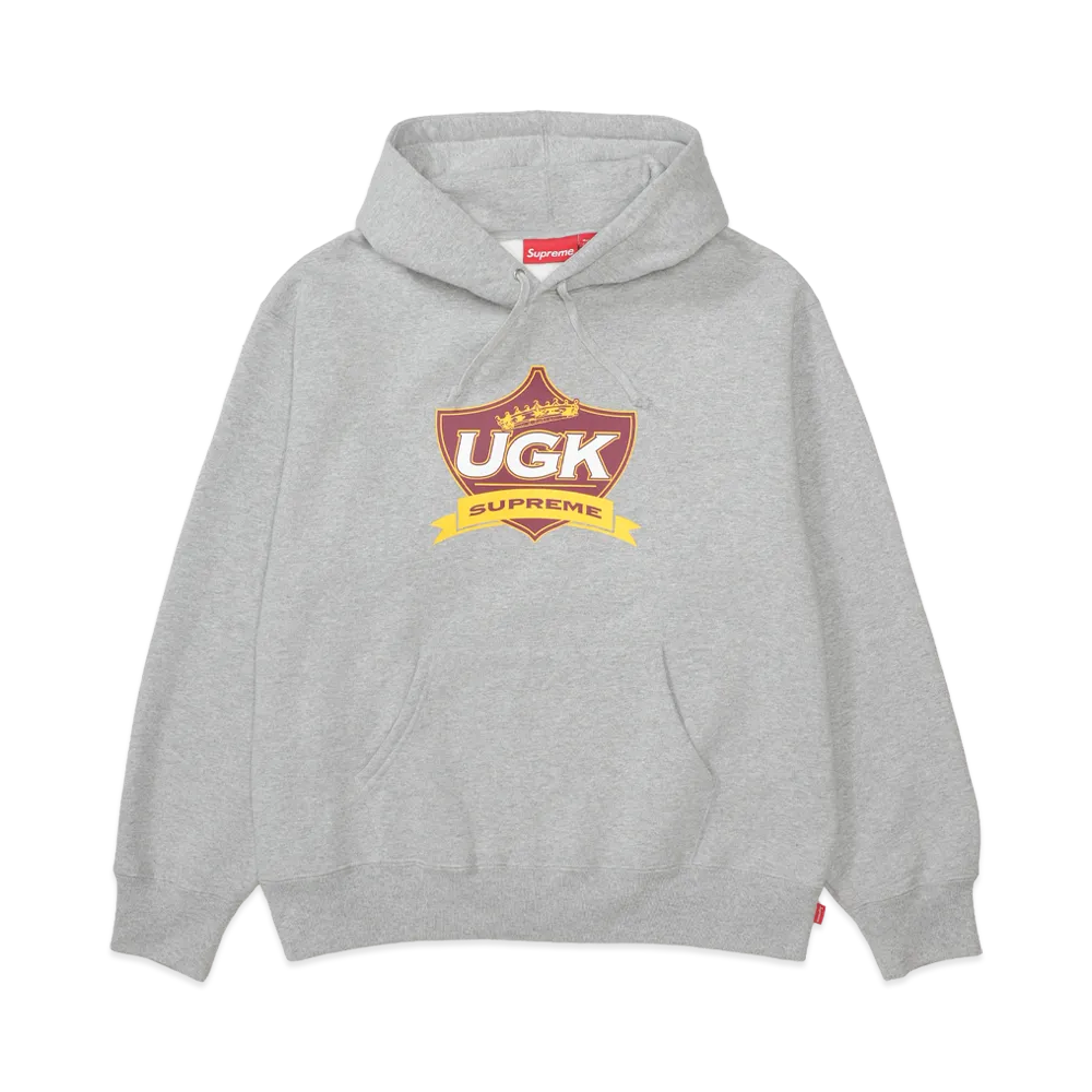 Supreme UGK Hooded Sweatshirt "Heather Grey"