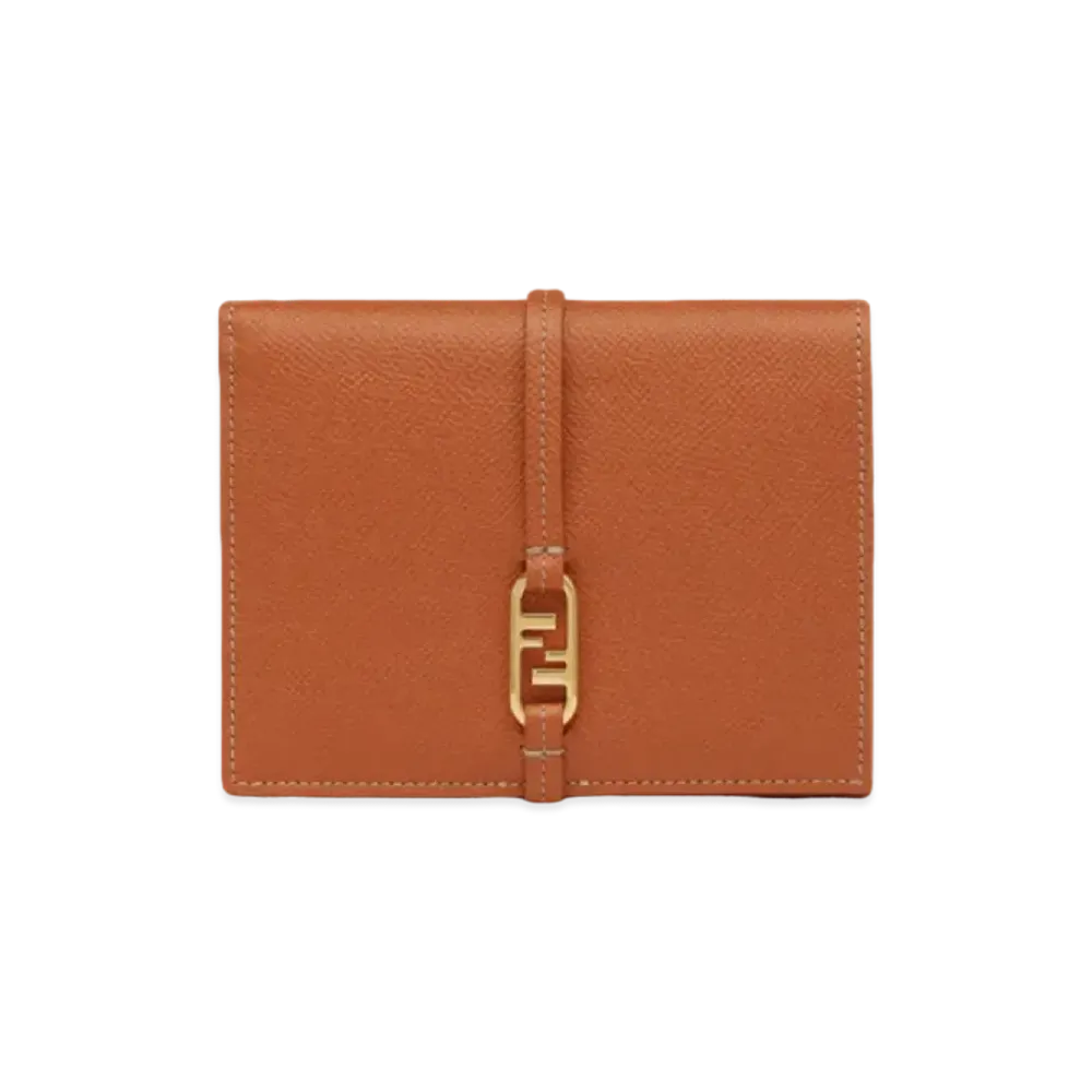 FENDI Wallet Medium Leather Wallet "Brown"